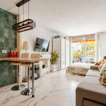 Tropical Garden View With Pool Apartamento Costa del Silencio