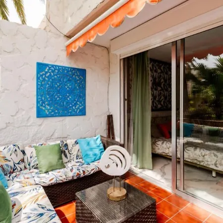 Tropical Garden View With Pool * Costa del Silencio
